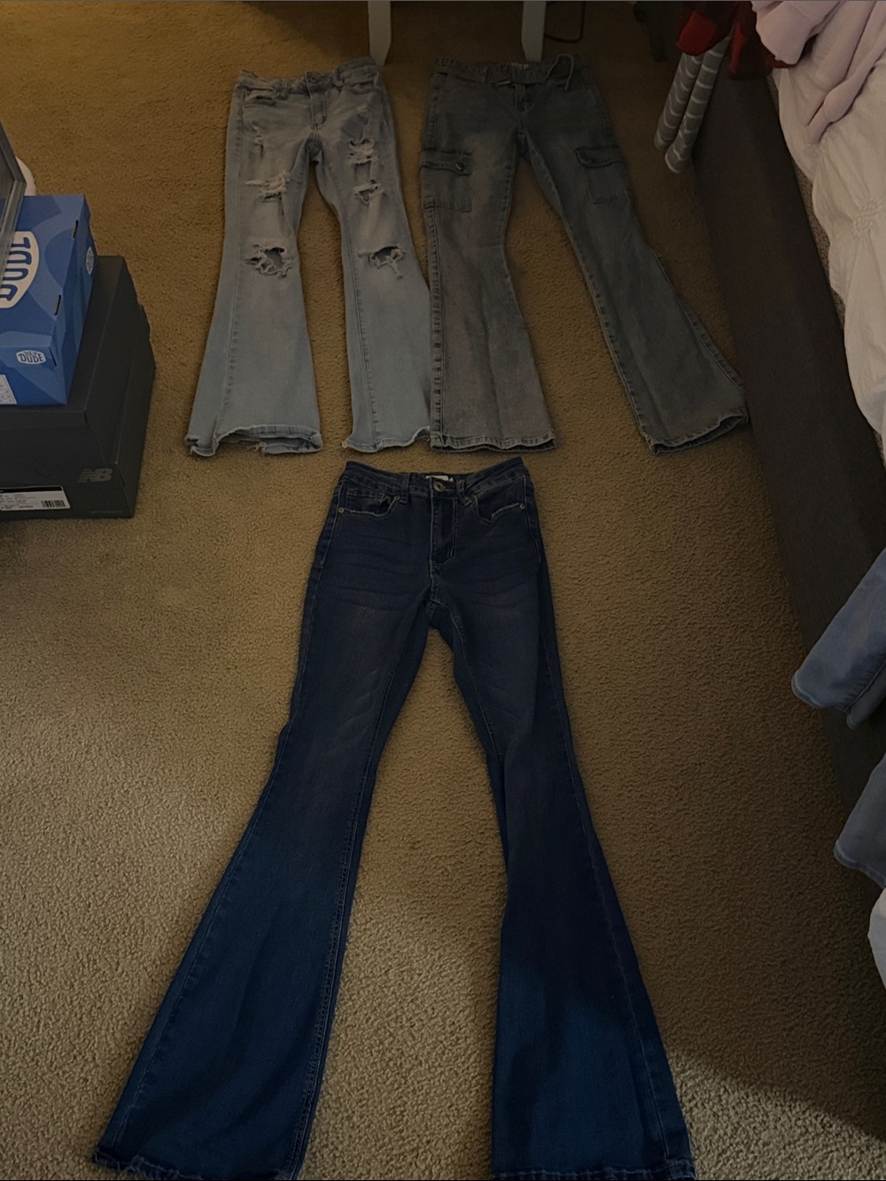 Rue21 Girls Dark Blue Flared Jeans